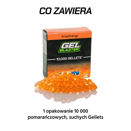 Náplň GEL BLASTER Gellets 10K Orange