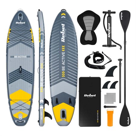 Paddleboard REBEL RBA-4507 Grey