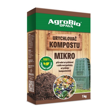 Urychlovač kompostu AGROBIO Mikro 1kg