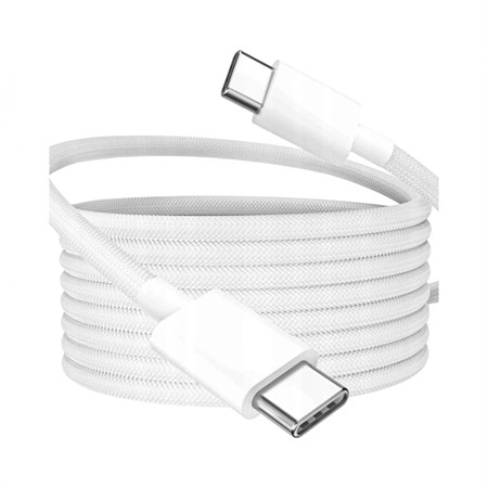 Cable LTC LX034802 USB-C/USB-C 1m White for iPhone 15