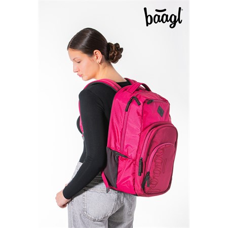 School backpack BAAGL Coolmate Ruby