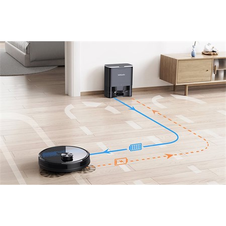 Robot vacuum cleaner LUBLUELU SL60 Plus Black Tuya