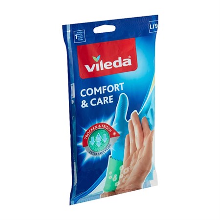 Gloves VILEDA Comfort Extra L 167385