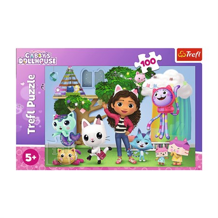 Puzzle TREFL Gabby´s Dollhouse 100 pieces