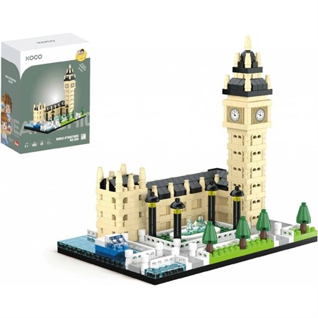 Building kit mini KOCO Big Ben 523pcs