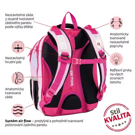 School backpack Junior STIL Unicorn