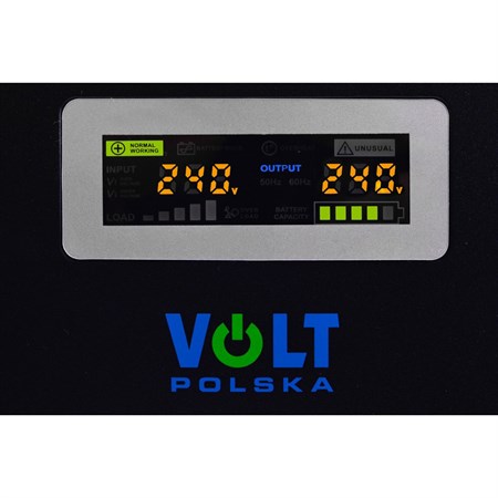 Backup power supply VOLT Sinus UPS 800 12V 230V 800W + baterie 55Ah Black