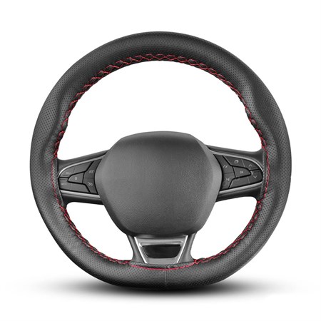 Steering wheel cover AMIO OTDK202 lace-up