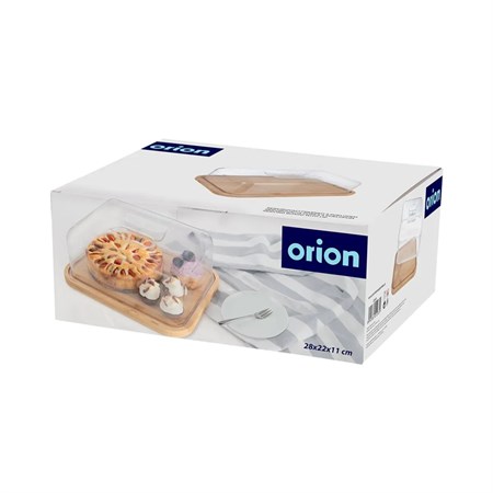 Serving board ORION 28x22x11cm with lid