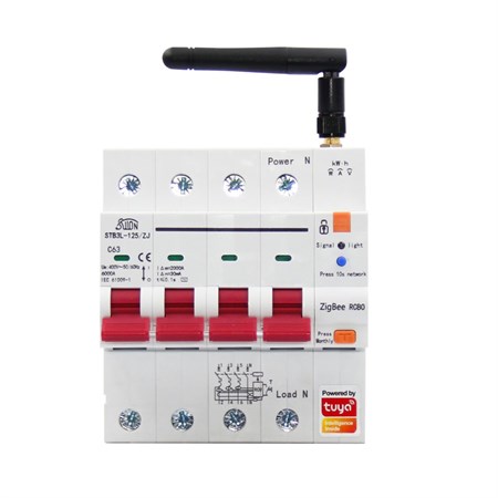 Smart electronic circuit breaker IMMAX NEO 07531L 10-63A ZigBee Tuya