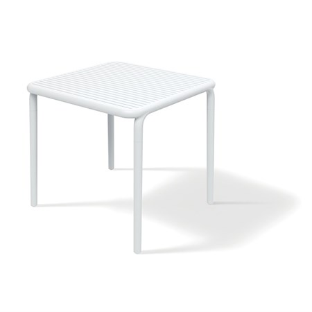 Garden table BRENE 795x795x755mm - white