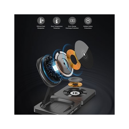 Charging station BLAVEC BQI-02 3v1 MagSafe