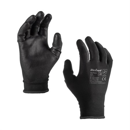 Work gloves REBEL CS-P002 10'' 2pcs