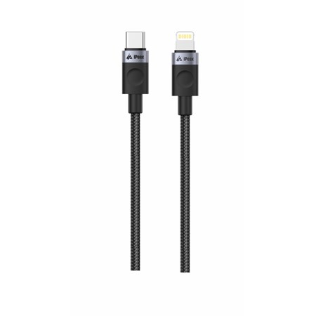Cable iPEAX 90010102 USB-C/Lightning 1m Black