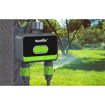 Dvouzónový ovladač zavlažování RAINPOINT HTV210B Bluetooth