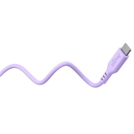 Cable GOOBAY 77745 USB-C/USB-C 1,5m Purple