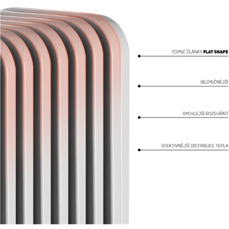 Oil radiator SENCOR SOH 3409WH