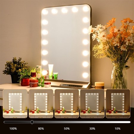 Cosmetic mirror IMMAX Hollywood Make Up 09101L