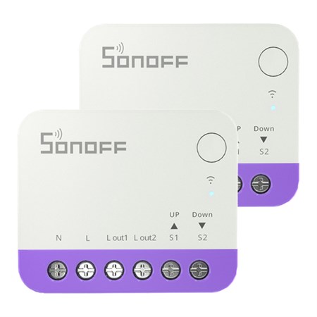 Smart switch for blinds and roller shutters SONOFF MINI-RBS WiFi 2pcs
