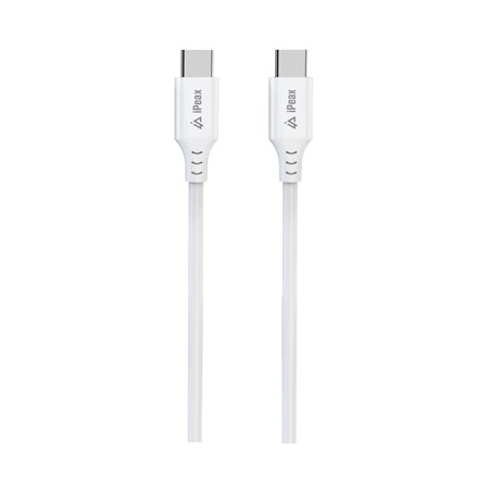 Kabel iPEAX 90010114 USB-C/USB-C 1,5m White