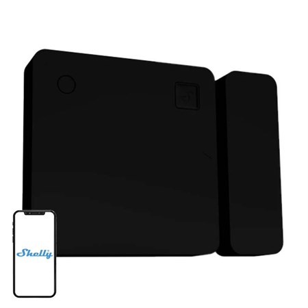 Smart door/window detector SHELLY BLU Black Bluetooth