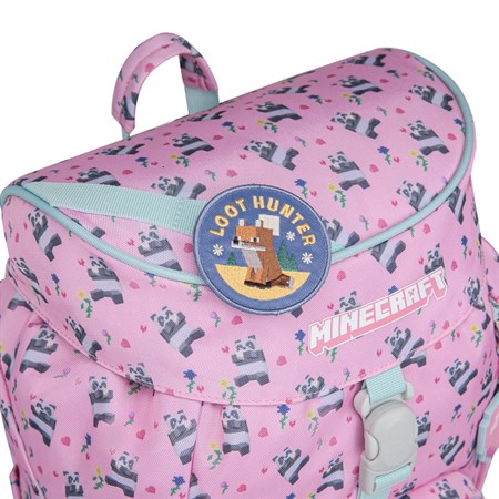 School Backpack BAAGL Airy Minecraft Panda