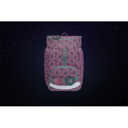 School Backpack BAAGL Airy Minecraft Panda
