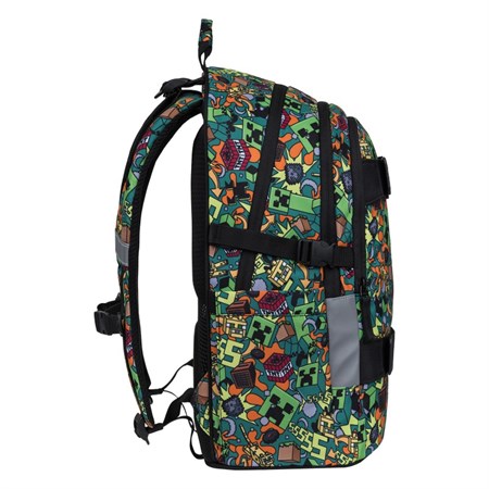 School Backpack BAAGL Skate Minecraft Chaos