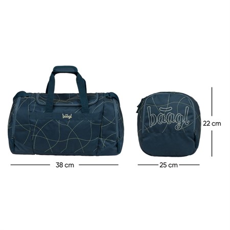 Sports bag BAAGL Wave GRS
