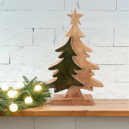 Mango wood decoration ORION Tree 37cm