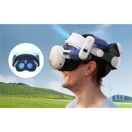 BOBOVR S3 PRO battery strap for Meta Quest 3 / Quest 3S
