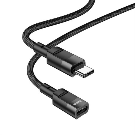 HOCO U107 USB-C/USB-C Extension Cable 1.2m Black
