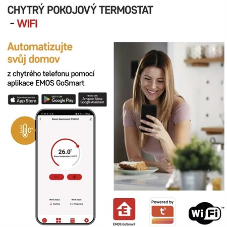 Smart thermostat EMOS P56201 WiFi Tuya