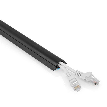 Cable organizer NEDIS CMDT3312BK1000 12mm