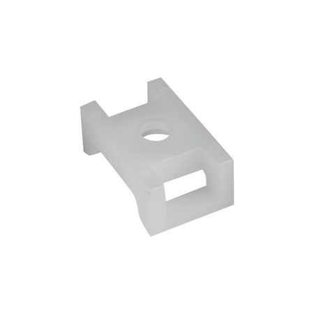 Cable tie holder DPM OPU2216W 22x16 mm 10 pcs