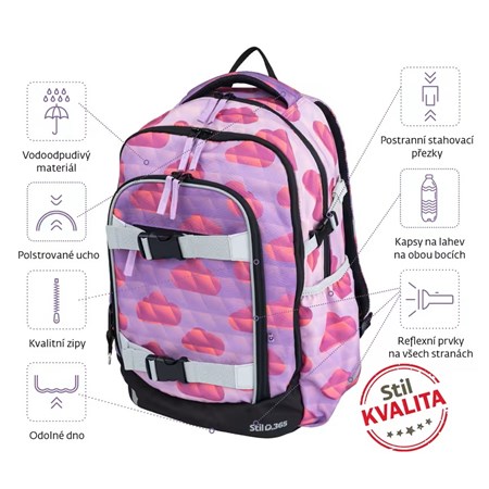 School backpack STIL Midi Heaven