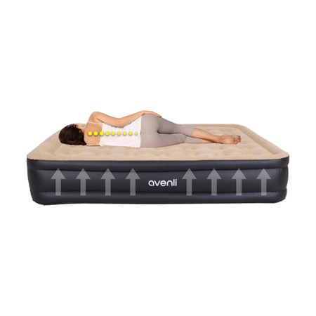 Inflatable mattress AVENLI 24042EU 203x157x47cm