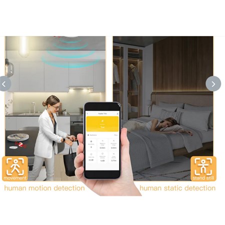 Smart human presence sensor MOES WSS-QY-HP ZigBee Tuya