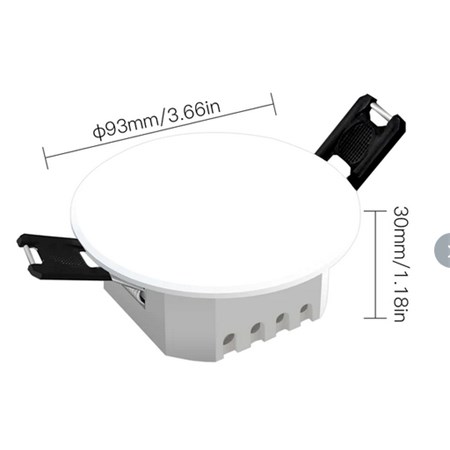 Smart human presence sensor MOES WSS-QY-HP ZigBee Tuya