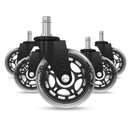 Chair casters HUZARO Casters 2.0 Black