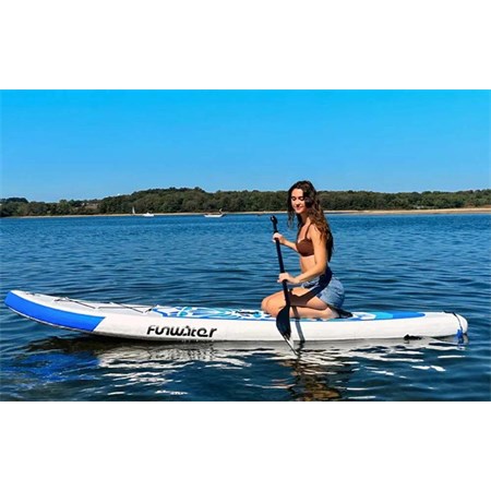 Paddleboard FunWater SUPFW05B Tiki Blue/White