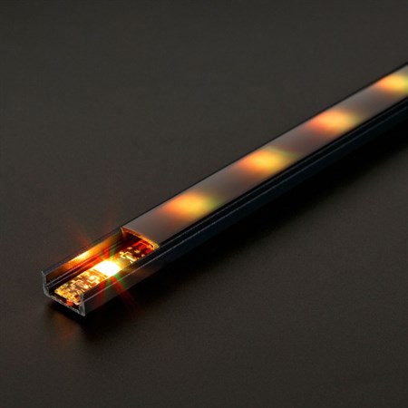 Al bar for LED strips 41011A1-BK
