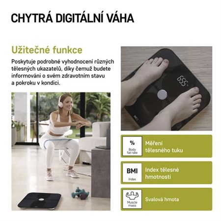 GoSmart digital personal scale EMOS EV112