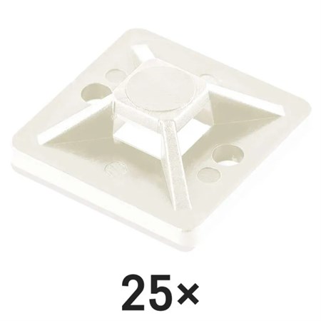 EMOS A2832 20×20mm white 25 pcs