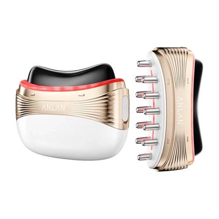 Face and head massager ANLAN 02-AGSY53-02A 2in1