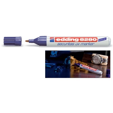 Reden Mauve schapen Fix popisovač UV Edding 8280 (ultrafialový značkovač) | TIPA.EU