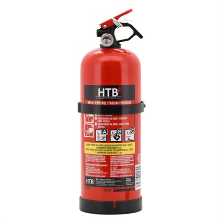 Fire extinguisher COMPASS 01532 ABC 2kg powdered