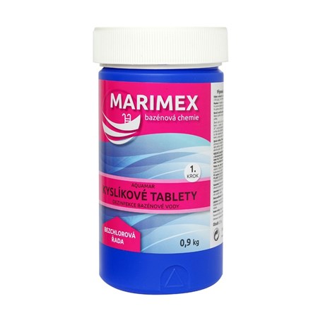 Bezchlorová dezinfekce vody MARIMEX Kyslíkové tablety 0.9kg 11313106