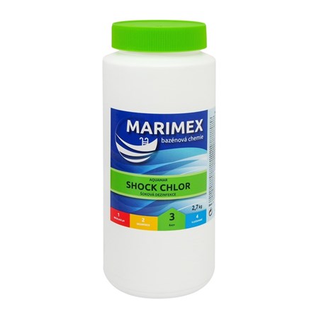 Chlorová dezinfekce vody MARIMEX Chlor Šok 2,7kg 11301307