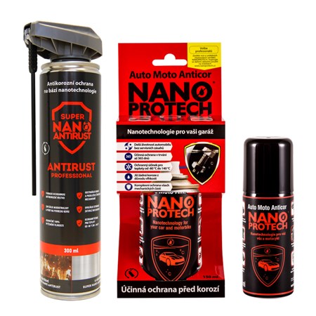 Anti-corrosion spray NANOPROTECH Auto Moto Anticor 150ml